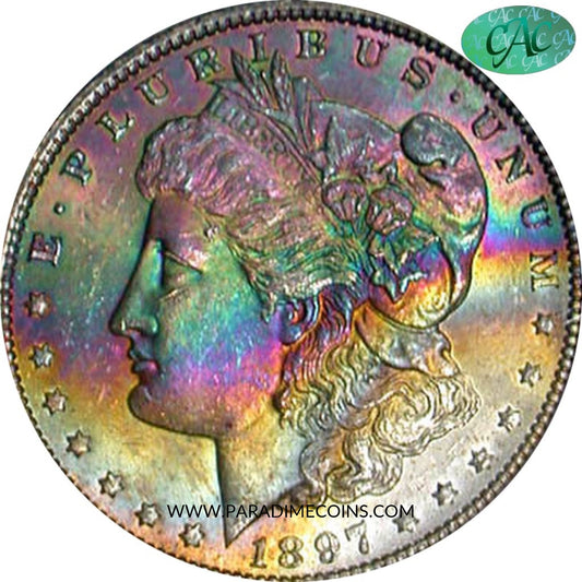 1897 HOT-50 S$! DD0 STARS MS64 CAC - Paradime Coins | PCGS NGC CACG CAC Rare US Numismatic Coins For Sale
