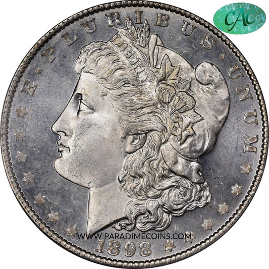1898 $1 MS66 PL PCGS CAC - Paradime Coins | PCGS NGC CACG CAC Rare US Numismatic Coins For Sale