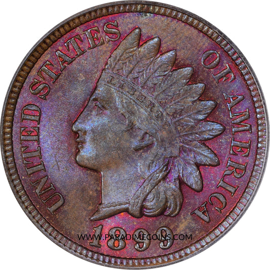 1899 1C MS64 RB PCGS CAC - Paradime Coins | PCGS NGC CACG CAC Rare US Numismatic Coins For Sale