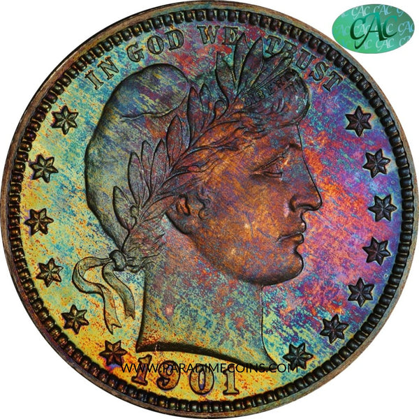1901 25C PR67+ PCGS CAC - Paradime Coins | PCGS NGC CACG CAC Rare US Numismatic Coins For Sale