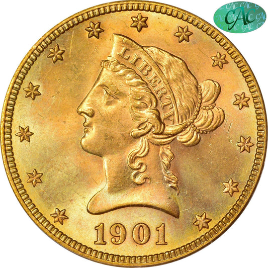 1901-S $10 MS65 PCGS CAC - Paradime Coins | PCGS NGC CACG CAC Rare US Numismatic Coins For Sale