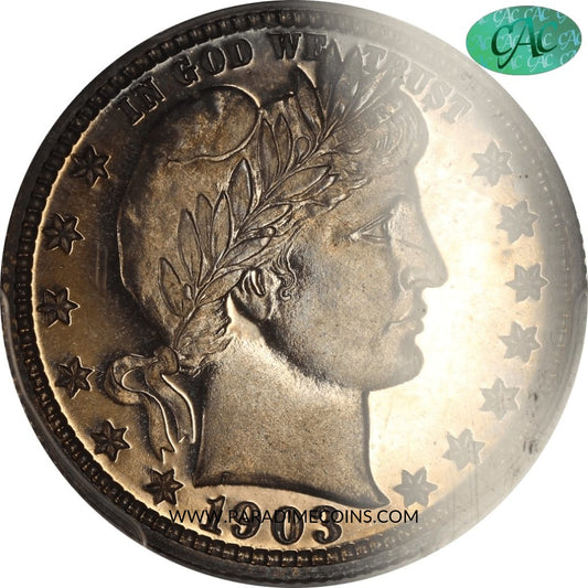 1903 25C PR67+ PCGS CAC - Paradime Coins | PCGS NGC CACG CAC Rare US Numismatic Coins For Sale