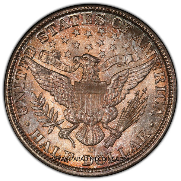 1907-D 50C MS66+ PCGS CAC - Paradime Coins US Coins For Sale
