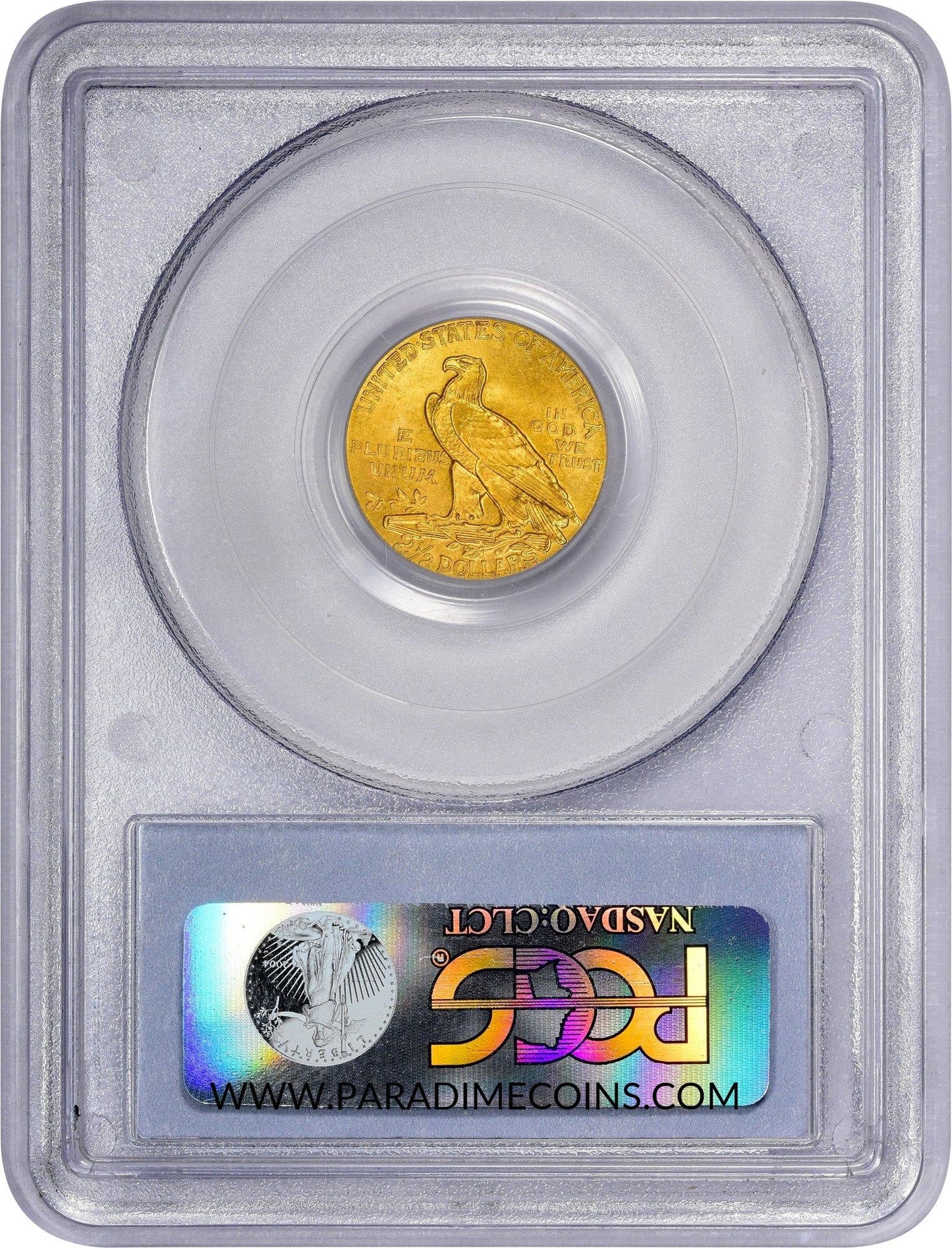 1908 $2.5 MS65+ PCGS CAC - Paradime Coins | PCGS NGC CACG CAC Rare US Numismatic Coins For Sale