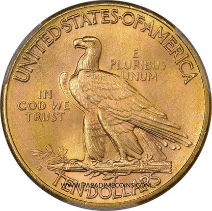 1909-S $10 MS65+ PCGS CAC - Paradime Coins | PCGS NGC CACG CAC Rare US Numismatic Coins For Sale