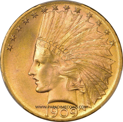 1909-S $10 MS65+ PCGS CAC - Paradime Coins | PCGS NGC CACG CAC Rare US Numismatic Coins For Sale