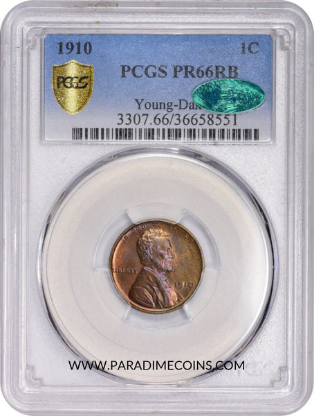 1910 1C PR66 RB PCGS CAC - Paradime Coins | PCGS NGC CACG CAC Rare US Numismatic Coins For Sale