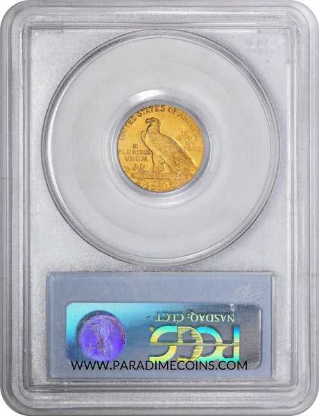 1911 $2.5 MS64 PCGS CAC - Paradime Coins | PCGS NGC CACG CAC Rare US Numismatic Coins For Sale