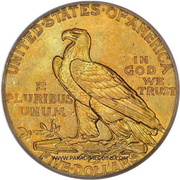 1911 $5 MS64 OGH PCGS CAC - Paradime Coins | PCGS NGC CACG CAC Rare US Numismatic Coins For Sale