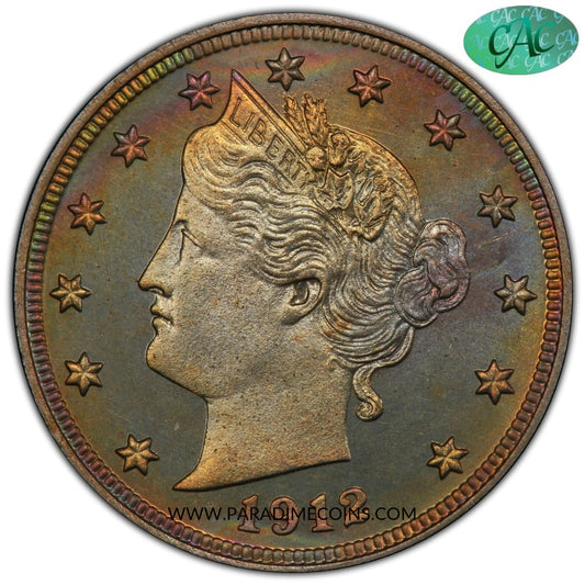 1912 5C PR66 PCGS CAC - Paradime Coins | PCGS NGC CACG CAC Rare US Numismatic Coins For Sale