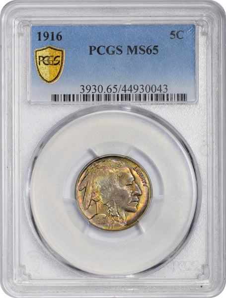 1916 5C MS65 PCGS - Paradime Coins US Coins For Sale