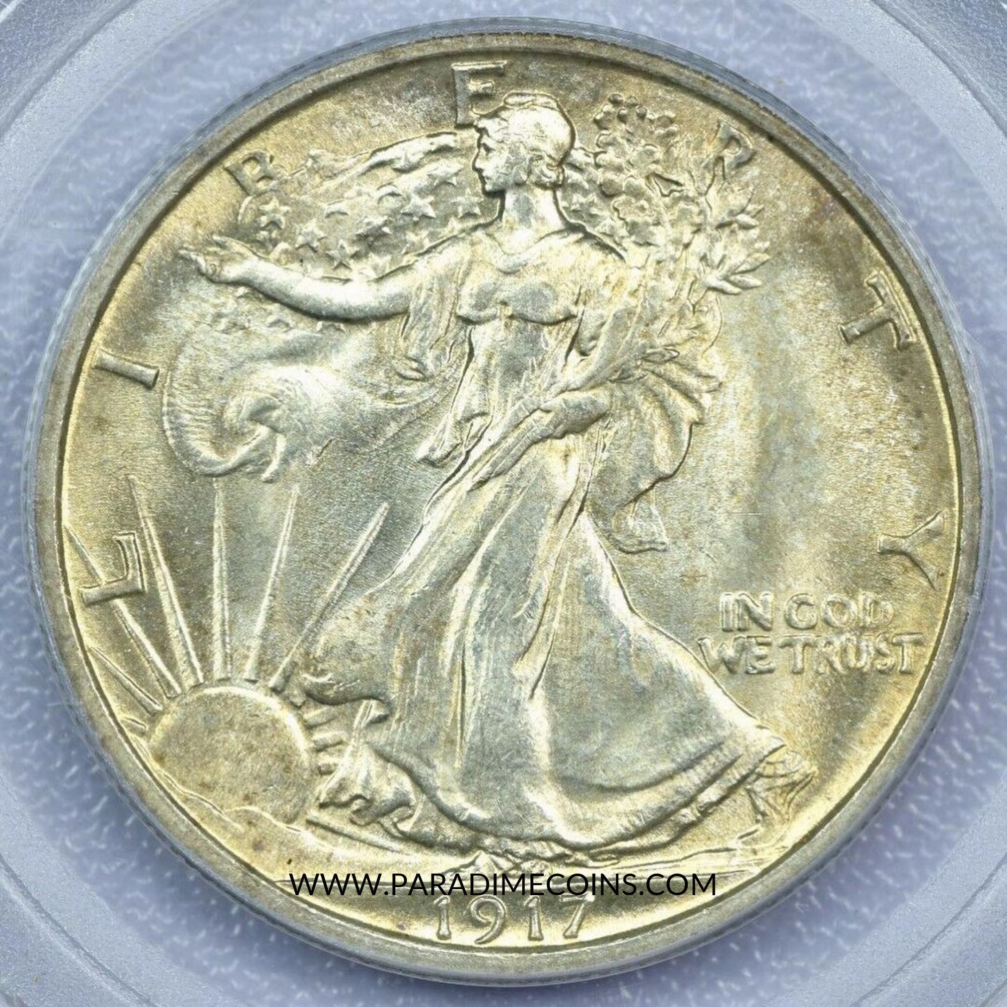 1917 50C MS65 PCGS CAC - Paradime Coins | PCGS NGC CACG CAC Rare US Numismatic Coins For Sale
