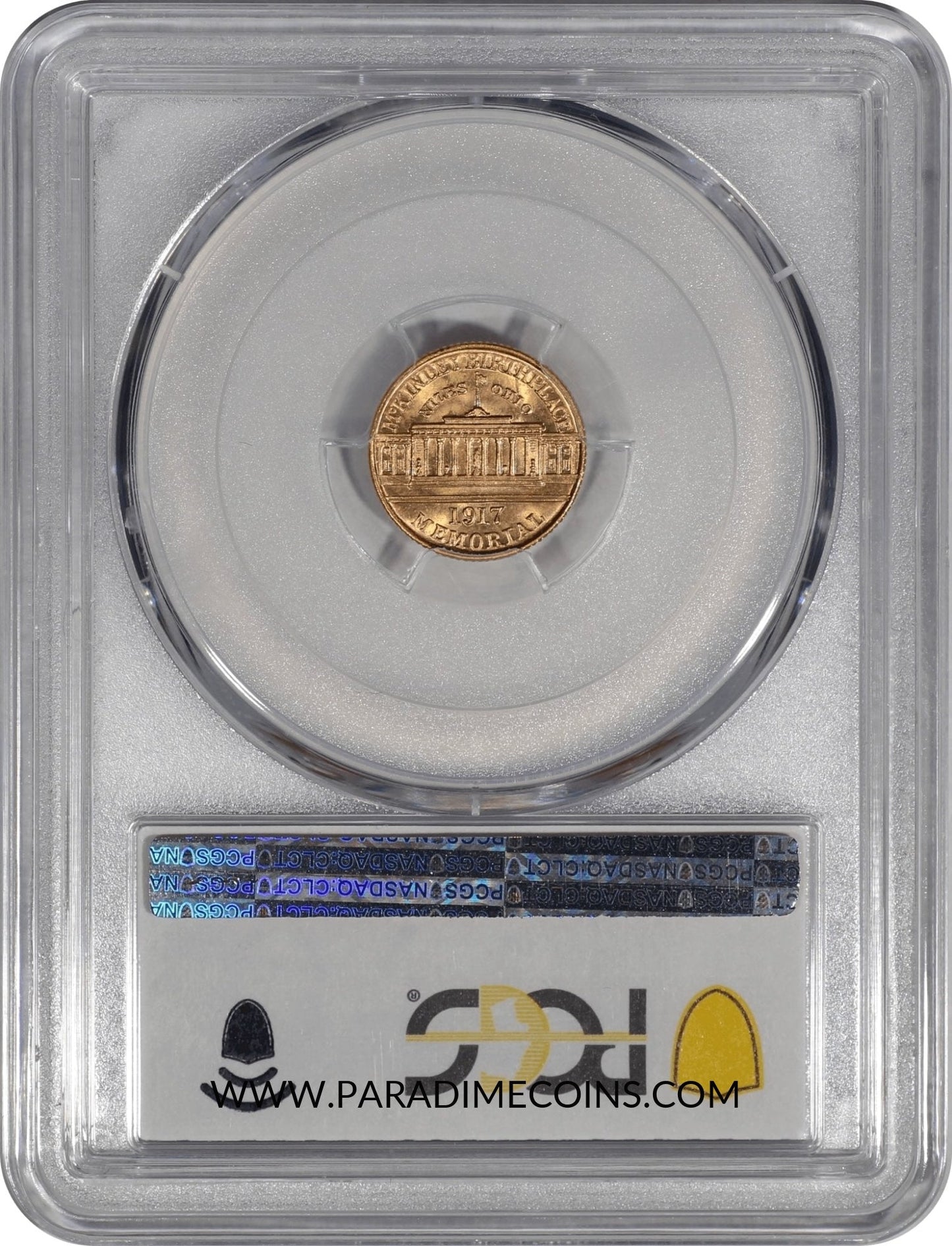 1917 G$1 McKinley MS66 PCGS CAC - Paradime Coins | PCGS NGC CACG CAC Rare US Numismatic Coins For Sale