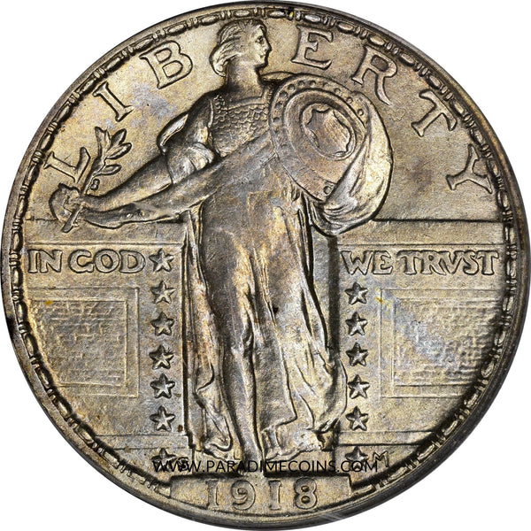 1918-S 25C AU53 FH OGH PCGS CAC - Paradime Coins | PCGS NGC CACG CAC Rare US Numismatic Coins For Sale