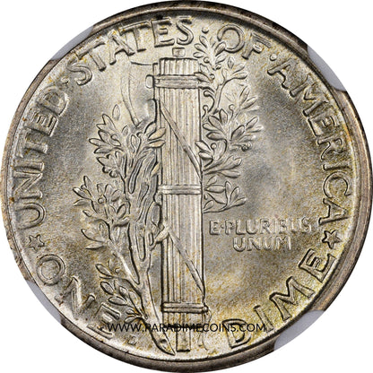 1920-D 10C MS65+ FB NGC GOLD CAC - Paradime Coins | PCGS NGC CACG CAC Rare US Numismatic Coins For Sale