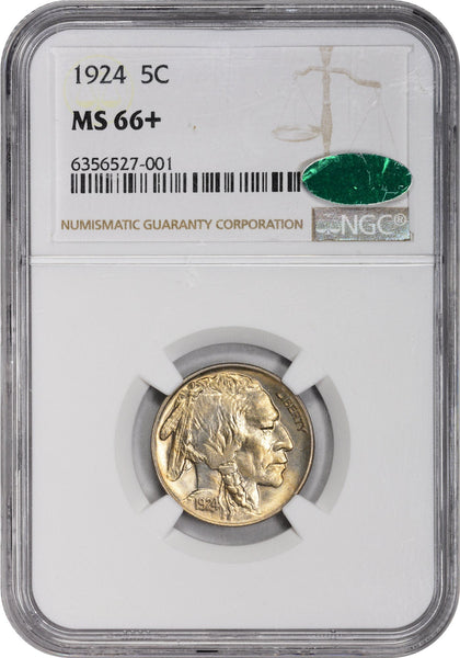 1924 5C MS66+ NGC CAC - Paradime Coins US Coins For Sale