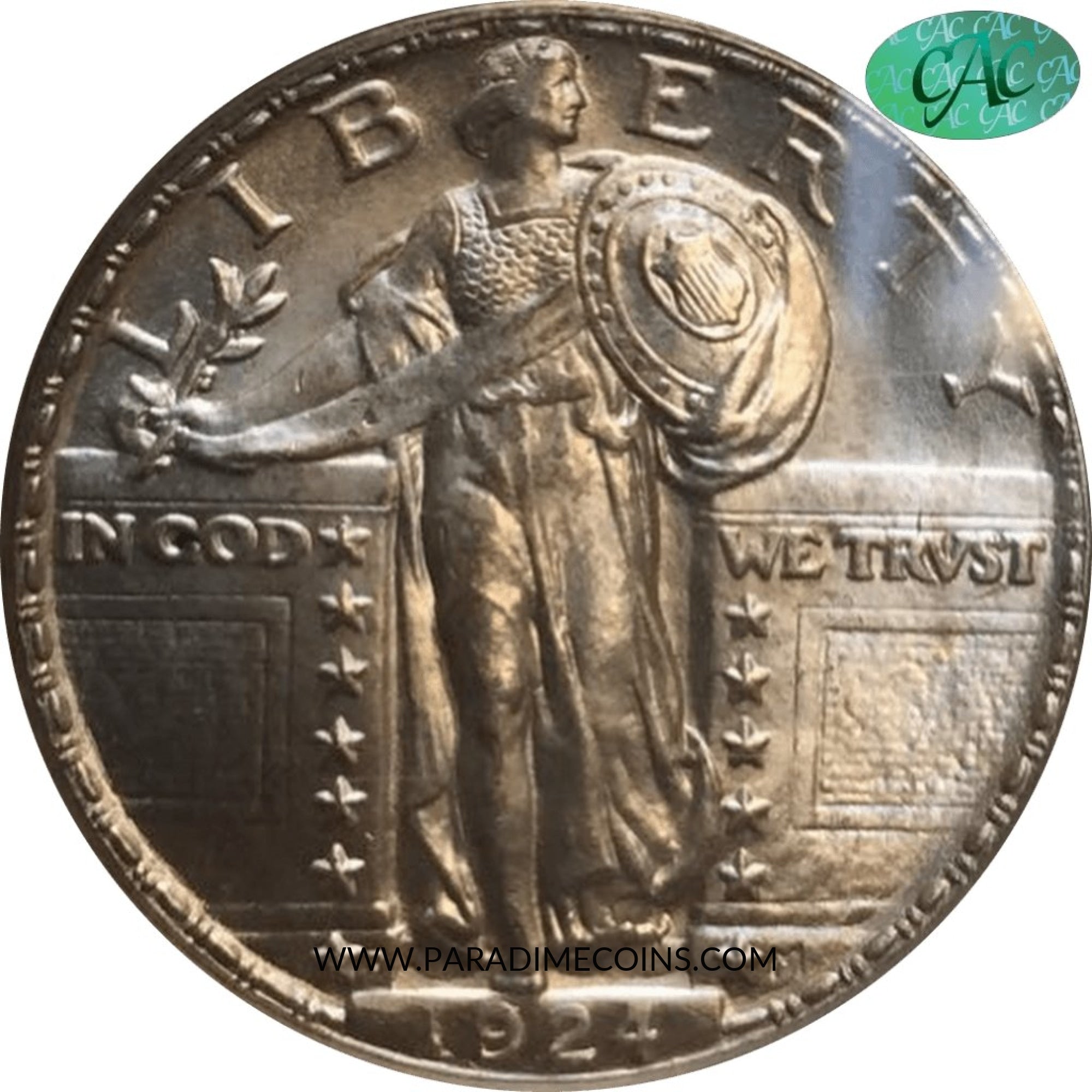 1924-D 25C MS64 PGCS CAC - Paradime Coins | PCGS NGC CACG CAC Rare US Numismatic Coins For Sale