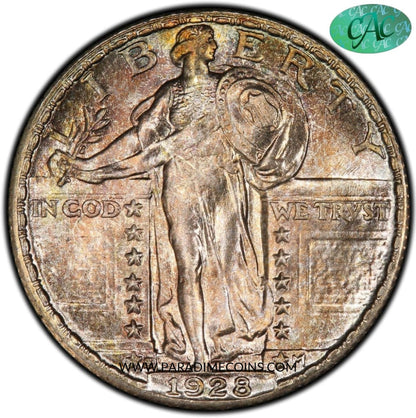 1928-S 25C MS67 FH PCGS CAC - Paradime Coins | PCGS NGC CACG CAC Rare US Numismatic Coins For Sale