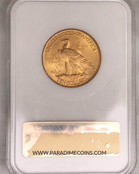 1932 $10 MS64 GOLD CAC NGC - Paradime Coins | PCGS NGC CACG CAC Rare US Numismatic Coins For Sale