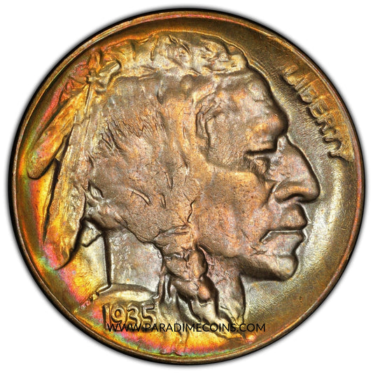 1935-D 5C MS65 PCGS - Paradime Coins | PCGS NGC CACG CAC Rare US Numismatic Coins For Sale