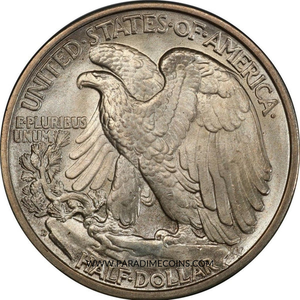 1936-D 50C MS67 PCGS CAC - Paradime Coins | PCGS NGC CACG CAC Rare US Numismatic Coins For Sale