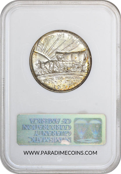 1937-D 50C Oregon MS66 GOLD CAC NGC OH - Paradime Coins | PCGS NGC CACG CAC Rare US Numismatic Coins For Sale