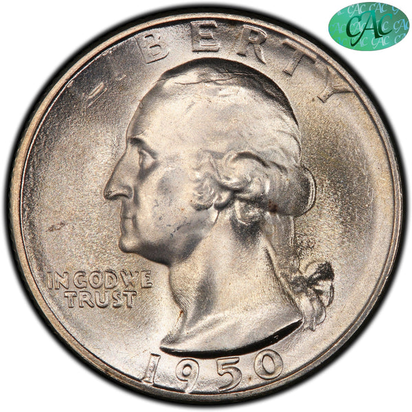1950-S/D 25C MS67 PCGS CAC - Paradime Coins | PCGS NGC CACG CAC Rare US Numismatic Coins For Sale